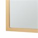 [en.casa] Espelho de parede Hämeenkyrö design atrativo MDF 60x2 Dourado