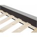 Beliani Cama com estrado Veludo AVALLON 233x192 Cinza Claro