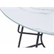 Beliani Mesa de centro BERNIE 80x80 Branco