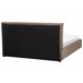 Beliani Cama baú Bouclé BAJONNA 184x235 Cinza