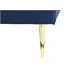 Beliani Cama com estrado Veludo FLAYAT 153x215 Amarelo