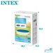 Cobertura solar INTEX piscinas Easy Set/Metal Frame Azul