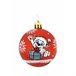 Bola de Natal Friendship Vermelho