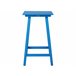 Beliani Mesa de bar ADIRONDACK 59x59 Azul