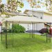 Pérgola de Exterior Aço e Poliéster Outsunny 295x392 Bege