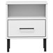 Soluna Home - Mesitas De Noche Mjolda 40 Branco