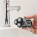 Máquina de Barbear Recarregável Ergonómica Multifunções 5 em 1 Preto