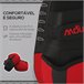 Plastrons de Boxe PU, EVA, nylon e PP SPORTNOW Vermelho