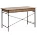 Beliani Secretária CREEK 120x60 Cinza Escuro