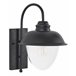 Beliani Iluminação de parede para exterior BANKA Preto