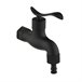 Fonte ACQUA PRO Garden Sined com ligação lateral de água em polietileno, Preto Preto