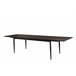 Mesa de jantar extensível OLYMPIA castanha Castanho