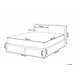 Beliani Cama com estrado Aço CLAMART 167x210 Bege