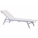 Beliani Cadeira lounge/relax NOLI Branco/ Bege