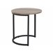 Beliani Mesa de apoio DIXIE 48x48 Castanho