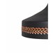 Beliani Candeeiro de tecto MAMEYES Preto