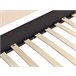 Beliani Cama com estrado Bouclé TROYES 99x213 Bege