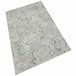 100 x 150cm carpete de poliéster estampado 150x100 Cinza Claro