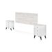 Dormitorio Iconic 160 Branco/cinza