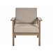 Beliani Conjunto lounge Madeira de acácia com certificado FSC® MANILA Castanho