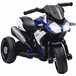 Motocicleta Elétrica Metal e PP HOMCOM Azul