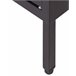 Beliani Vitrina NEWPORT 115 Preto