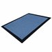  Acomoda Textil - Tapete de entrada absorvente para interiores e exteriores 40x60 Azul
