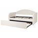 Beliani Cama nido Bouclé EYBURIE 99x217 Bege