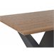 Beliani Conjunto de mesas SIERRA 100x200 Castanho