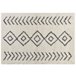 Beliani Shaggy (pelos longos) AYRUM 160x230 Branco/ Bege