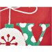 Beliani Almofada decorativa GINGERBREAD Vermelho