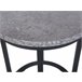 Beliani Conjunto de 2 mesas auxiliares DIXIE 48x48 Cinza