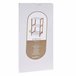 Prateleira de banheiro Well Home com 3 prateleiras em MDF Branco