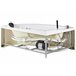 Beliani Banheira de esquina NEIVA 100x150 Branco Brillo