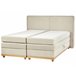 Beliani Cama continental con almacenaje Poliéster DYNASTY 200x217 Bege