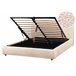 Beliani Cama baú Bouclé BLAGNAC 180x228 Creme
