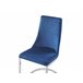 Beliani Silla de comedor ALTOONA Azul Marino
