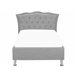 Beliani Cama com armazenamento Pele sintética METZ 126x217 Branco