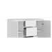Aparador 2 portas e 3 gavetas NOVA Branco