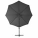 Guarda-sol ABBY 300x300x245cm Cinza Escuro