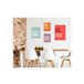 Pintura arte deco ART LIMITED 50x70cm marca MARCOMUEBLE Coral