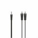 Cabo áudio jack para 2 RCA 00205110 Preto
