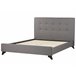 Beliani Cama com estrado Poliéster AMBASSADOR 152x216 Bege