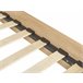 Beliani Cama com estrado Aglomerado de madeira, Rattan/vime MONPAZIER 167x209 Castanho