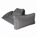 Conjunto de capas de almofadas para mobiliário de jardim Venezia Cinza Escuro