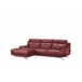 Chaise longue de pele HAWAI Chaise longue de pele HAWAI Vermelho