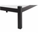 Beliani Cama com estrado Aço CLAMART 167x210 Bege