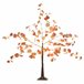 Árvore com Iluminaçãp PP HOMCOM, casa - decoração Laranja