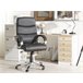 Beliani Cadeira executiva KING Preto