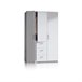 Armário de 3 portas Lexor Branco Brillo